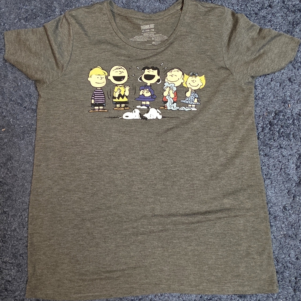 Peanuts brand officially licensed short sleeved tshirt